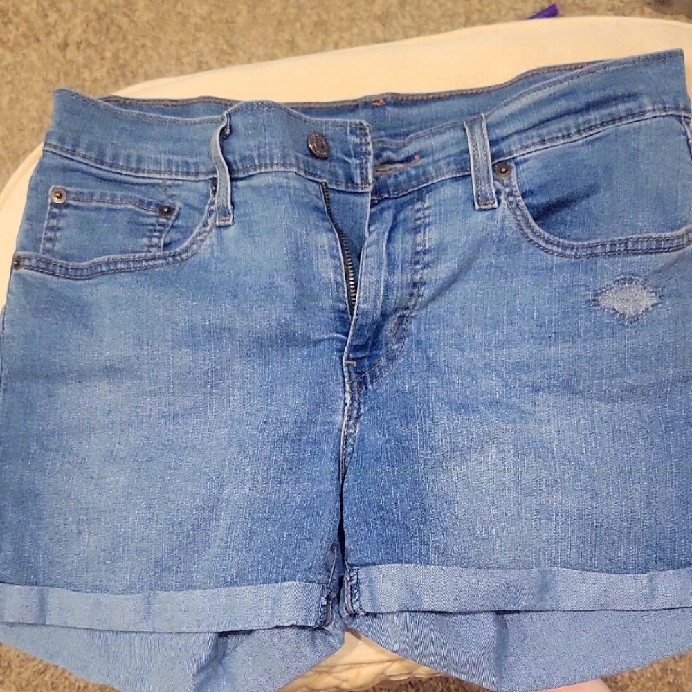 Levi's Classic Blue Jean Shorts